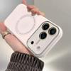 Liquid Nano Frosted Glass For Magsafe Case For iPhone 17 16 15 14 13 Pro Max Magnetic Wireless Charge Silicone Shockproof Cover