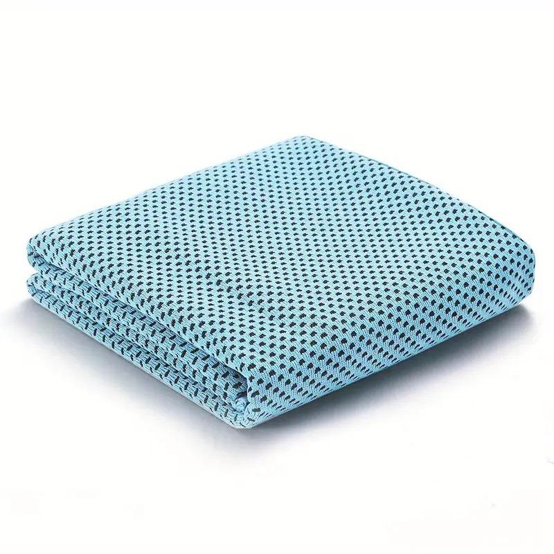 1PC Outdoor Exercise Cool Towel Handling Work Wipe Sweat Quick Drying Polyester Soft Breathable Sports Towel for Outdoor