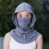 Ice Silk Breathable Ear-hanging Sun Protection Mask Men's and Women's Summer Outdoor Cycling Sun Protection Neck Cover