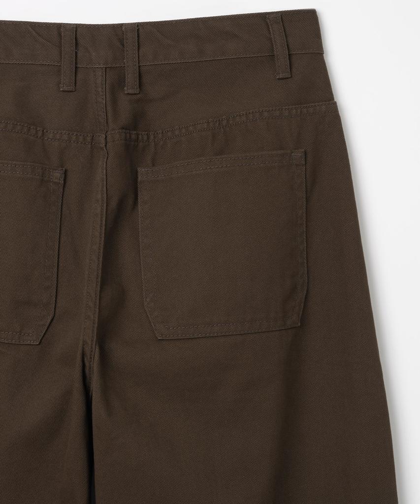 MILLO ARCHIVE Reflect Curved Pants [Brown] (A Type)