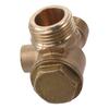 Male Threaded Air Compressor Valve Check Valve  The Old or Broken Check Valve of Air Compressor.