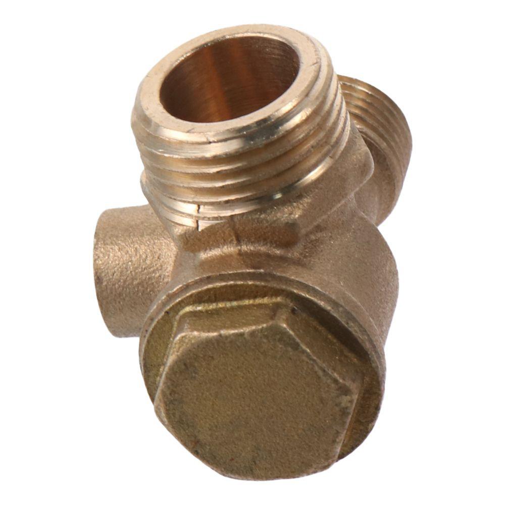 Male Threaded Air Compressor Valve Check Valve The Old or Broken Check Valve of Air Compressor.