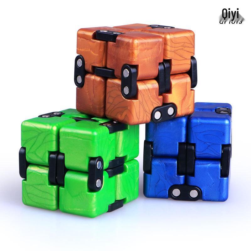 QiYi Infinite Gems Folding Magic Cube - Creative Decompression Toy for Early Education