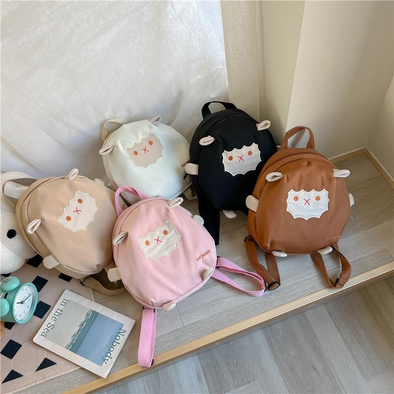 Adorable Lightweight Cartoon Lamb Backpack For Kids Ages 2 To 3 Years Old