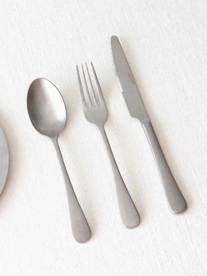 Kamomekitchen Old Stainless Steel Cutlery Set
