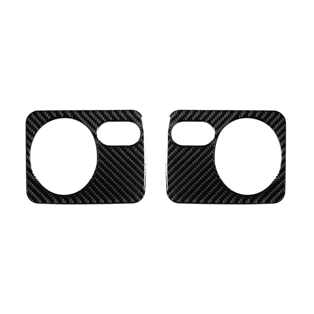 New Carbon Fiber Headlight Switch Control Frame Sticker Anti-scratch Easy To Install Stickers For VW Golf 6 R MK6 Scirocco 09-16