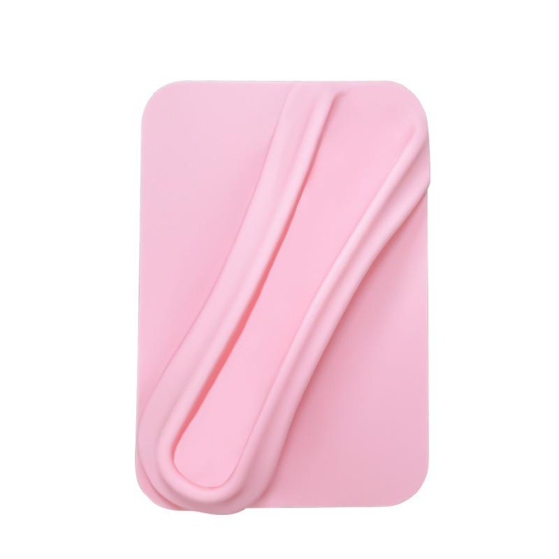 Lipstick Holder Silicone Back Sticker Phone Case Soft Gel Adhesive Lip Gloss Stand - Universal Fashion Anti-Fingerprint Case