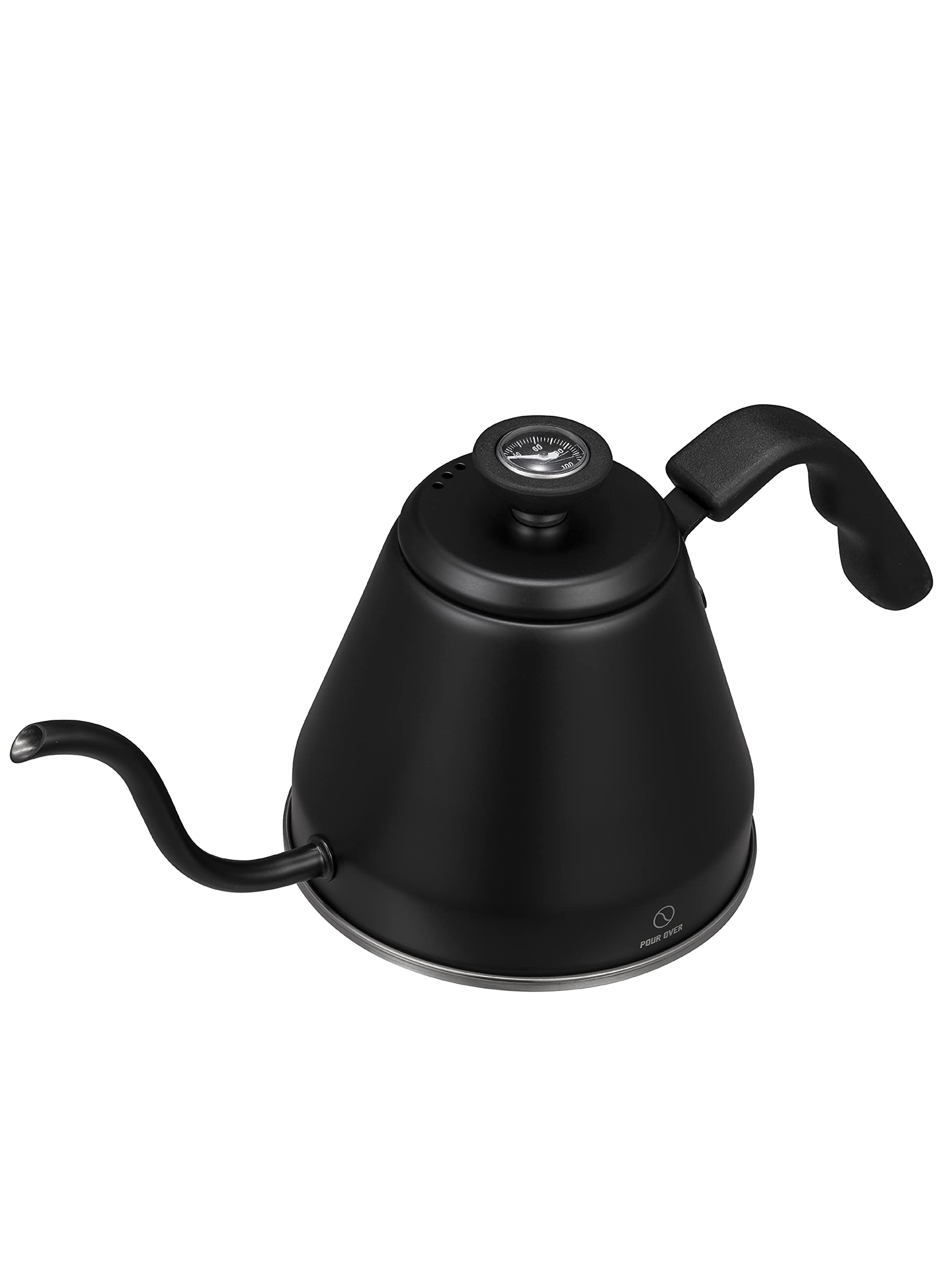 

CB Japan QAHWA Drip with Thermometer Kettle, Black, чёрный