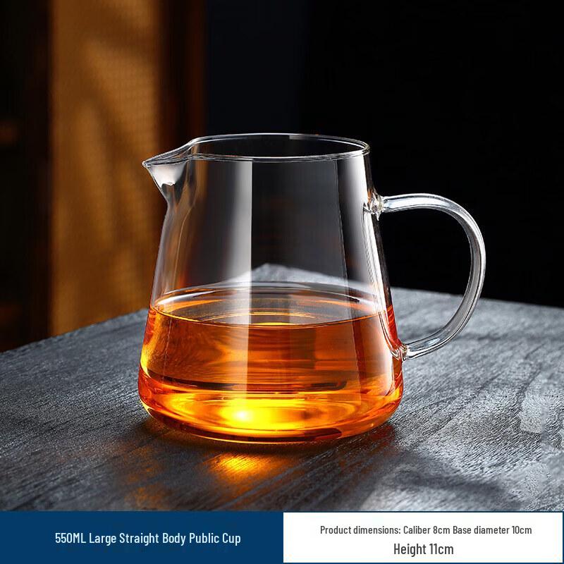 Borosilicate Glass Fair Cup & Tea Infuser Set