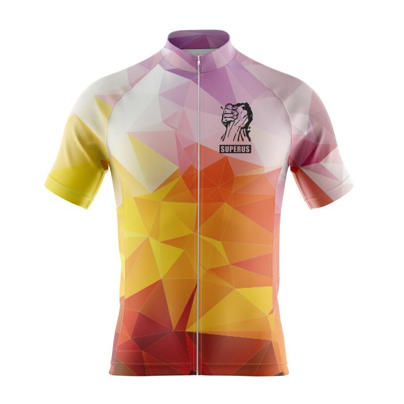 Men Women Cycling Jersey Short Sleeve Quick Dry Breathable Bike Shirt Road Sport