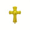 128PCS First Communion and Baptism Party Decoration Kit Cross Foil Balloons Are Used To Celebrate The First Communion with God