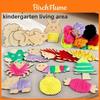 Handmade Craft Toy For Kids With Wooden Materials For Diy Creative Weaving And Threading Activities