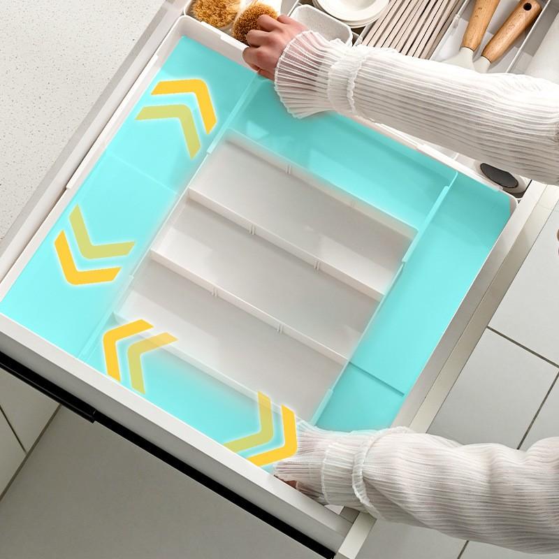 Expandable Drawer Organizer Versatile Adjustable Organizer Cutlery Tray For Kitchen Drawer Spoons Forks Knives Cutlery Holder
