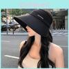 Casual Summer Wide Brim Hat Soft Ice Silk With Letter Design For Sun Safety