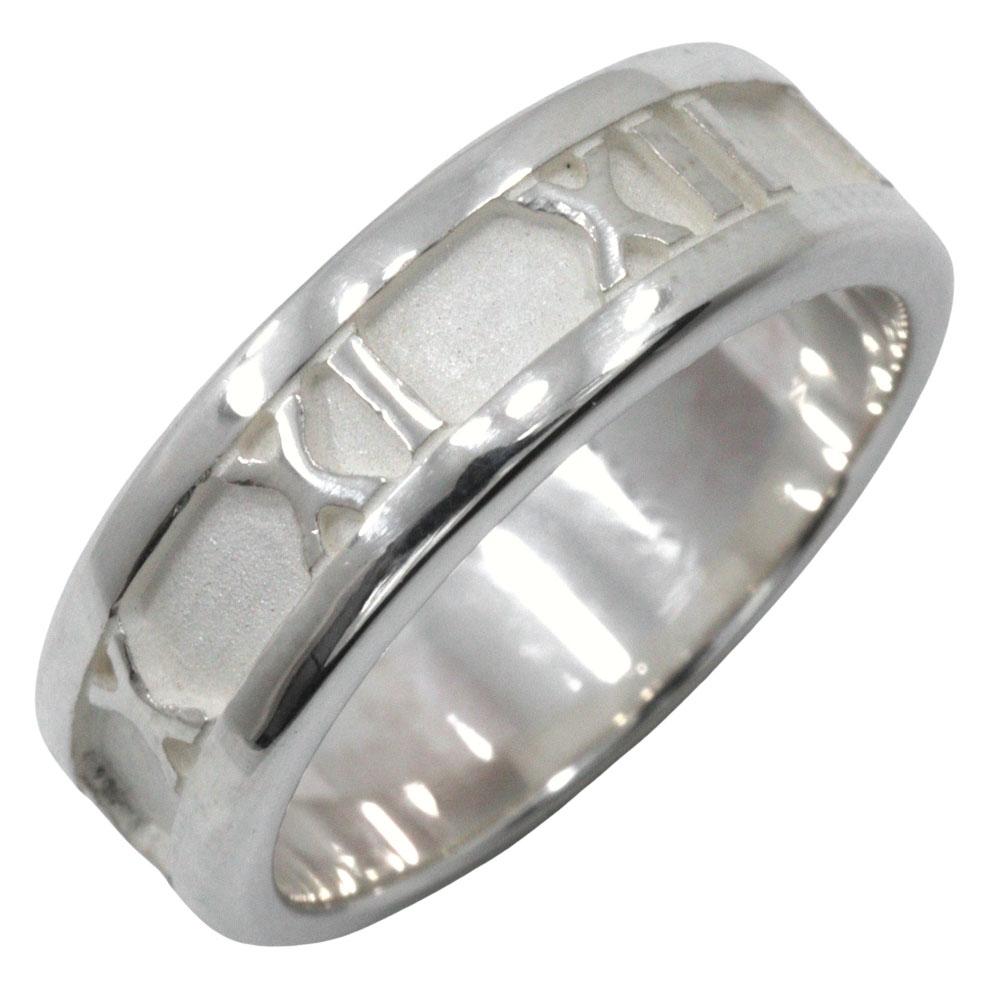 

TIFFANY&Co. Atlas Ring Silver925 #6.6(US Size) 5.1g Women Used