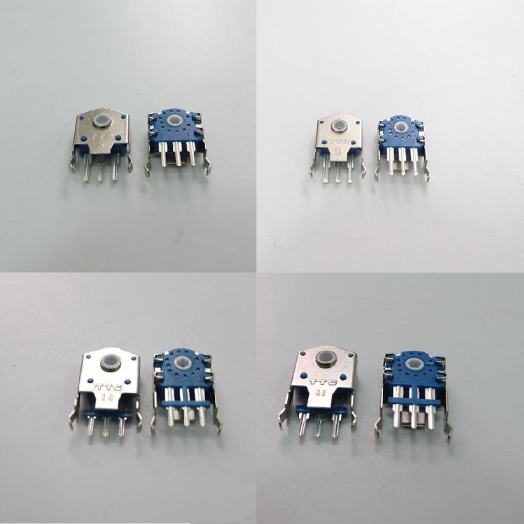 8mm 9mm 10mm 11mm Staubdichte Silberne Mausrädchen-Encoder, Präzisions-Scrollen Verbessertes Maus-Erlebnis