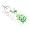 Portachiavi Pendente Tartaruga 3D Luminosa Cartone Animato Ciondoli Animali Carini Anello Portachiavi Accessori Decorazione Zaini Squisiti Regali