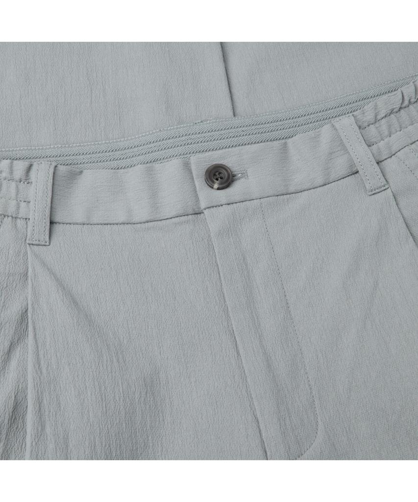 Keoseuuteommellou Gray Loose Fit Tucked Cotton Pants Cwpam26322Gyx