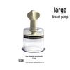 Women's Nipple Suction Cup Massager & Clamp - Vacuum Suction Training & BDSM Flirting Toy
