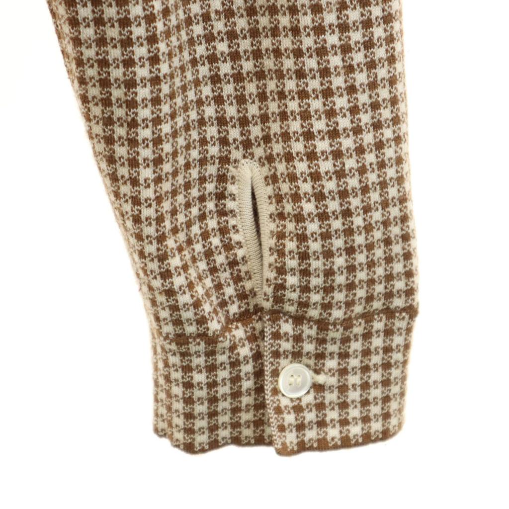 Salvatore Ferragamo Hergestellt in Italien Seidenmischung Overall Griff Langarm Durchgehender Reißverschluss Strickjacke Herren Gebraucht