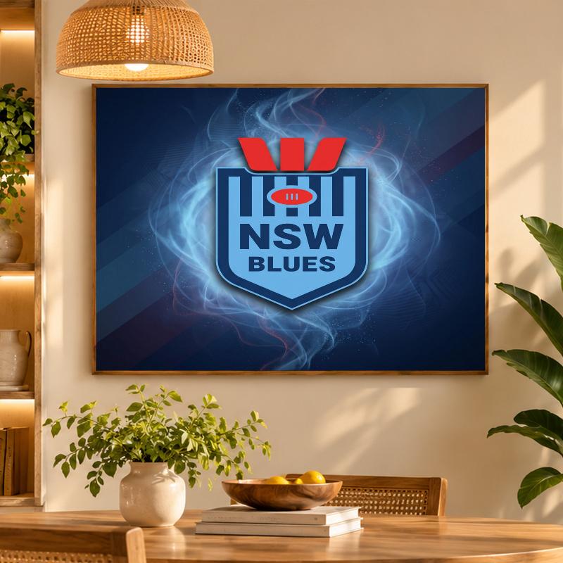 5D Diamond Painting NSW Blues DIY Full Drill Diamond Art Kit Home Decoration