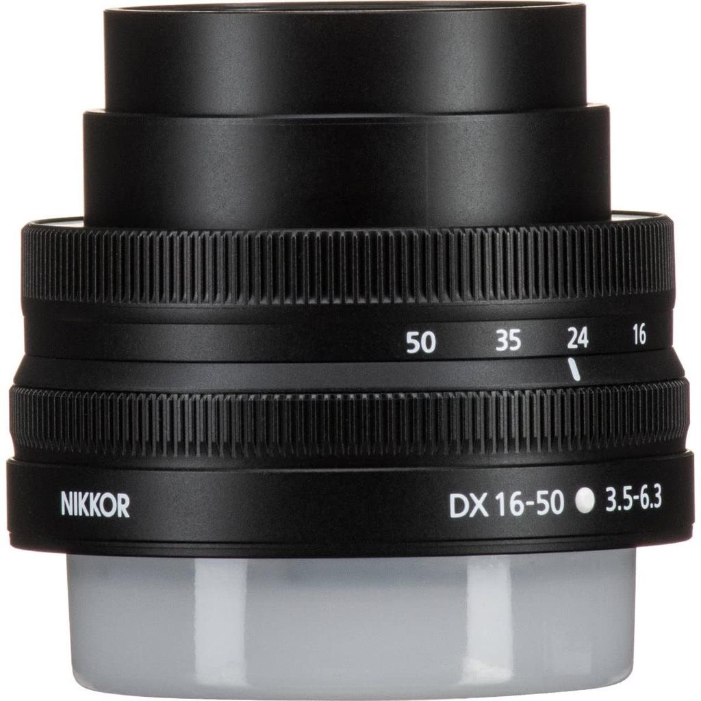 Nikon Standard Zoom Lens NIKKOR Z DX VR Z Mount DX Lens Black 16-50mm f/3.5-6.3 NZDXVR16-50