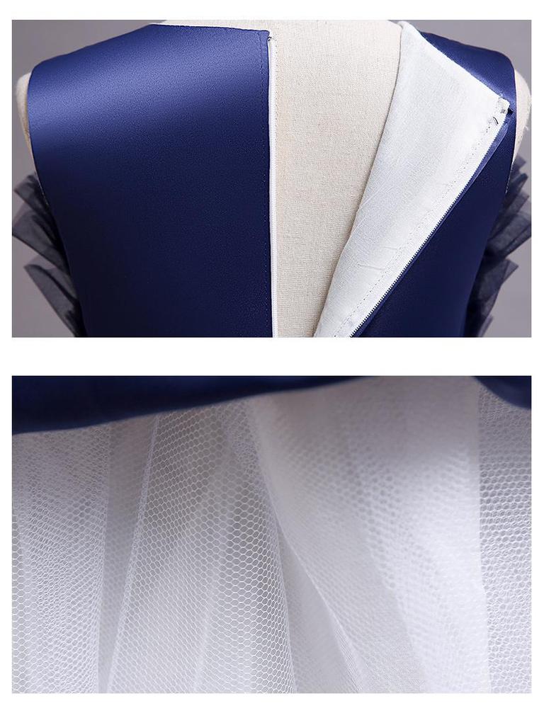 Children's Puffy Light Luxury Wedding and Party Dress