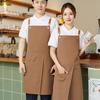 Waterproof Canvas Apron for Baristas and Restaurants - Women's Special Edition