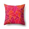 Polyester Pillow Case Decorative Geometric Home Printed Pillow Case Waist Cushion Cover Car Cushion Head Cushion Cover