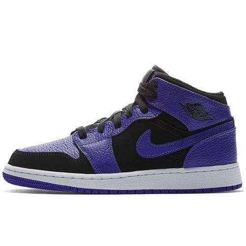 Jordan 1 Retro Mid GS Dark Concord 554725-051 36.5
