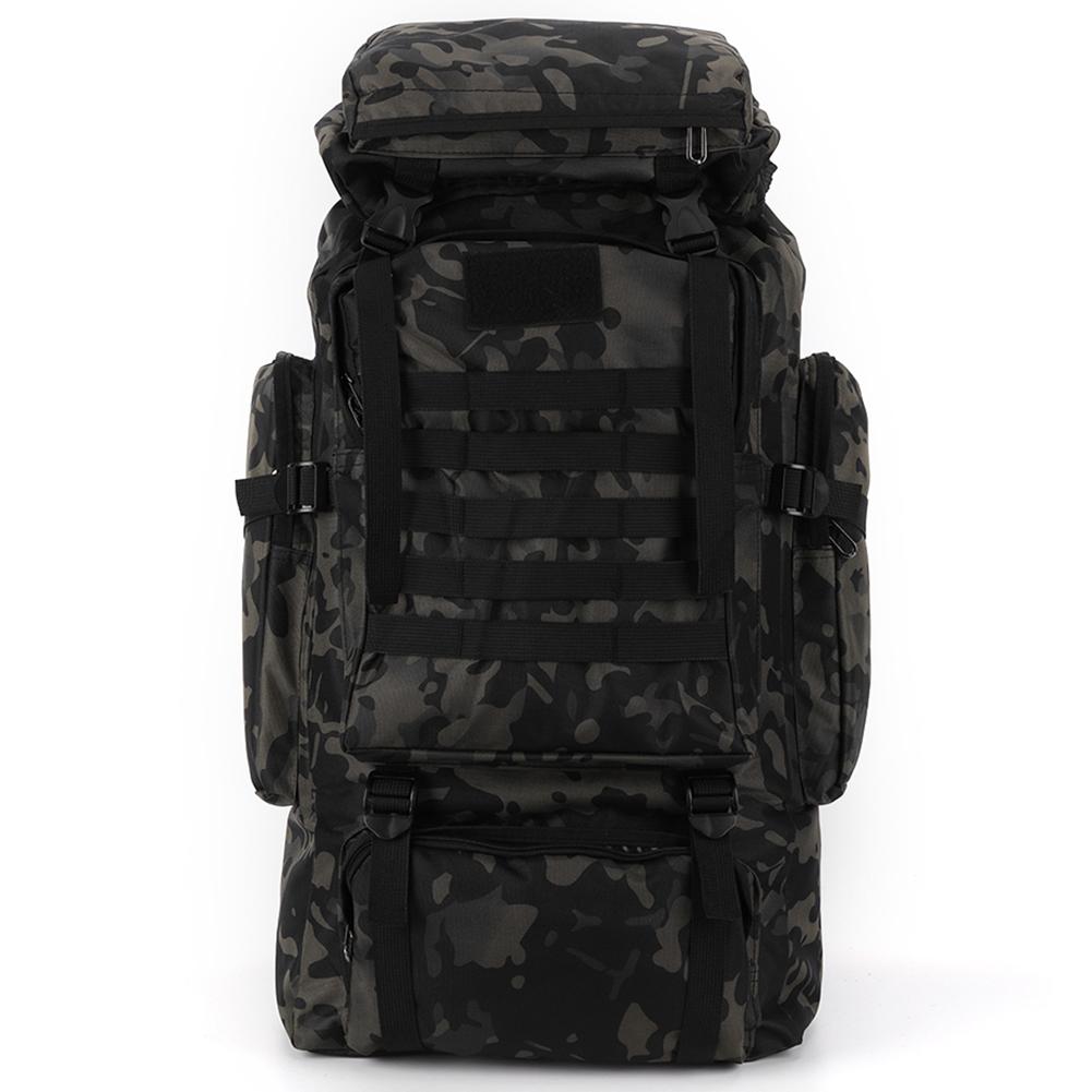 80L Tactical Camping Bag Backpack Large Capacity Mountaineering Backpack Waterproof Outdoor Sport Rucksack Travel Accessories