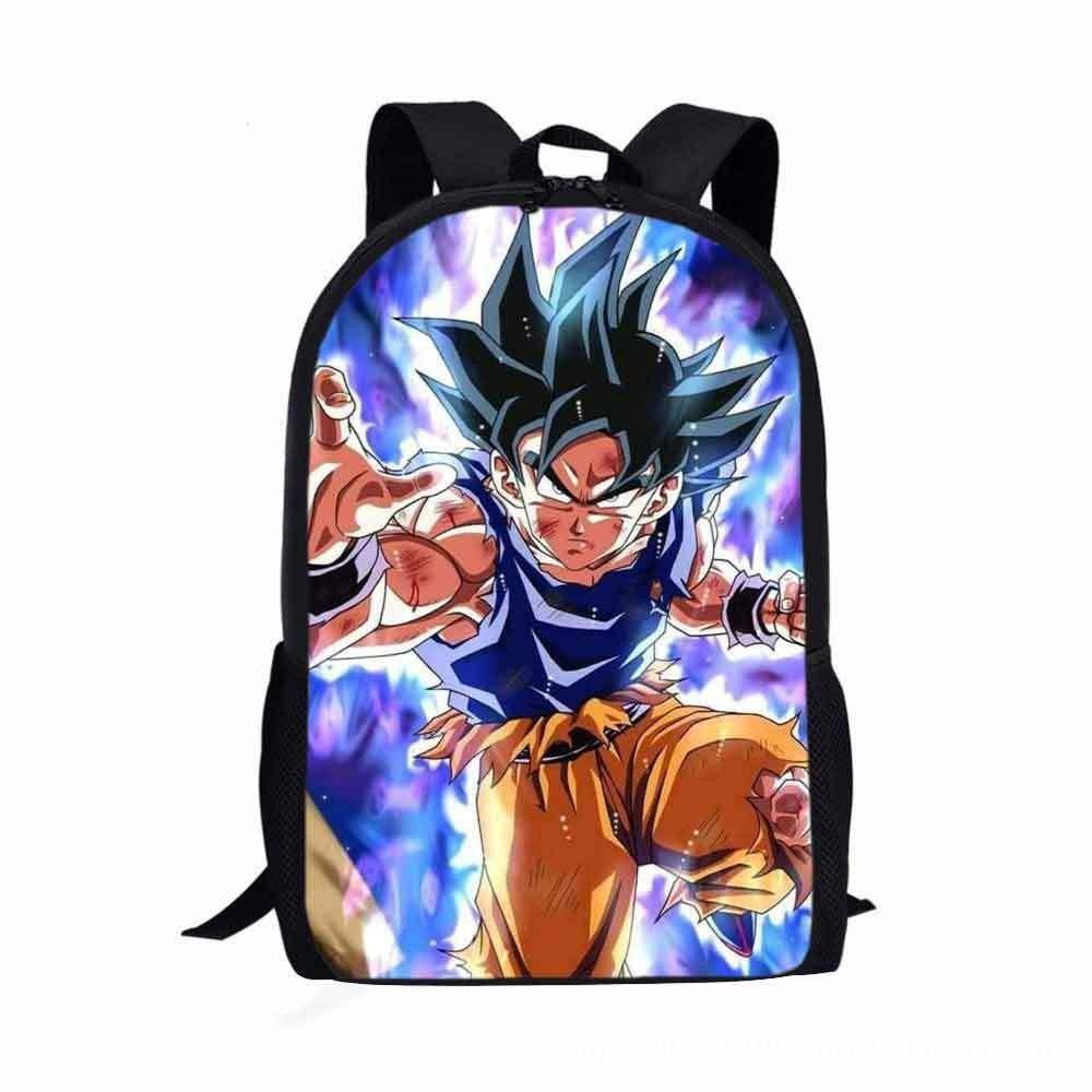 Dragon Ball Anime Cartoon Print Design Kids Backpack Elementary School Backpack