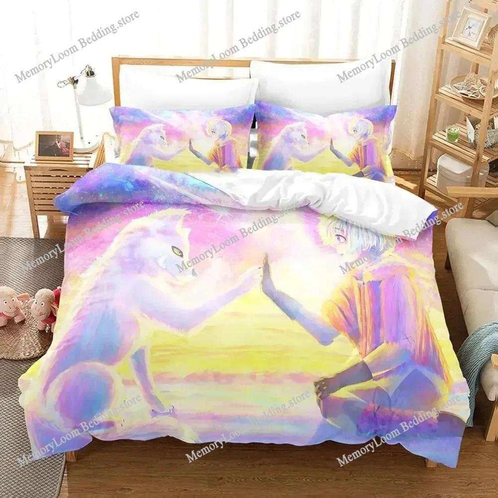 3D Printed Anime To Your Eternity Bedding Set Boys Girls Twin Queen Size Duvet Cover Pillowcase Bed Kids Adult Home Textile