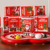 24Pcs Christmas Themed Party Key Ring Gift Pack Surprise Box Suitable As Christmas Gift Party Gift Best For Christmas