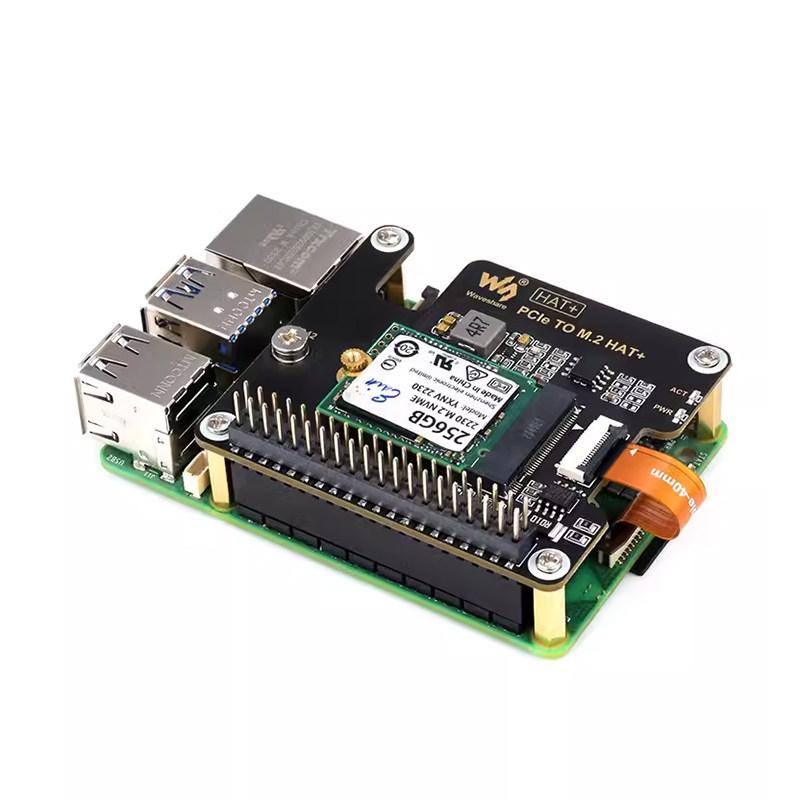 Raspberry Pi 5 PCIe to M.2 NVMe SSD Adapter Bootable Expansion Board