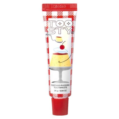 

[Authentic] TOOSTY Toothpaste, Custard Pudding, 25g, Trial Size, Additive-Free, Dental Care, Gum Care, Cavity Care, Korean Toothpaste