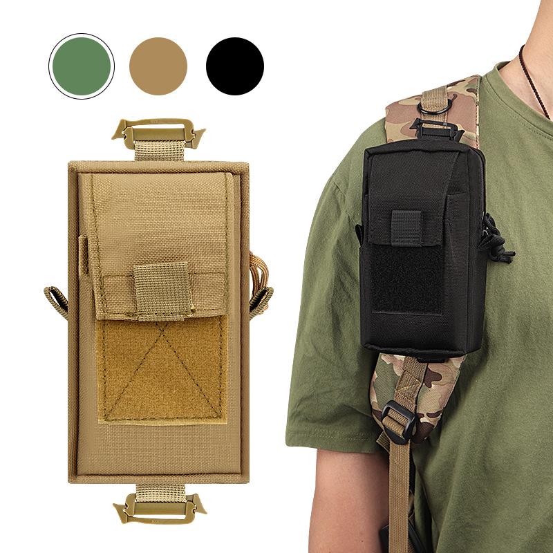 Outdoor Tactical Molle Waist Pack: Multifunctional First Aid & Phone Pouch