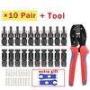 600/400/200/100/40/20/10Pcs Solar Connectors PV Plugs 1000V 30A Solar Panel Connector Kit Available for PV/MC Cables 2.5/4/6mm²