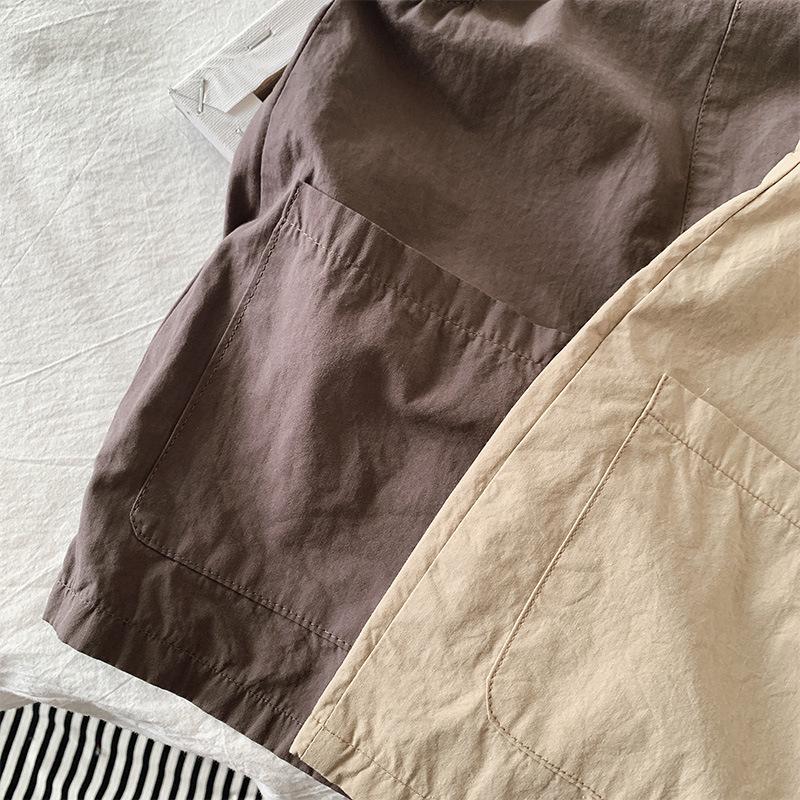 Korean-Style Summer Cotton Overalls for Kids – Breathable, Lightweight Japanese-Inspired Design for Boys and Girls