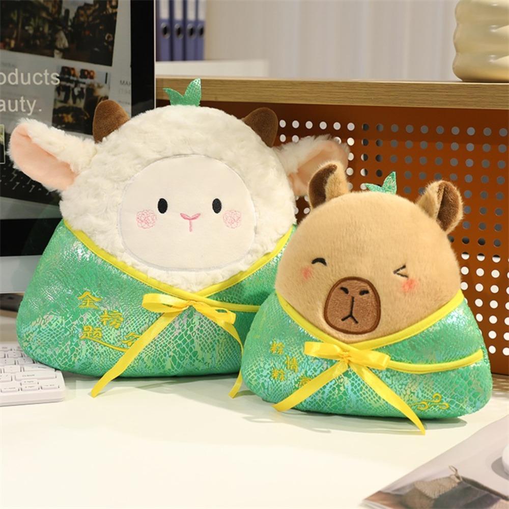 Pig Zongzi Cotton Doll Sheep Zongzi Stuffed Doll Creative Zongzi Plush Toy  Christmas Gift