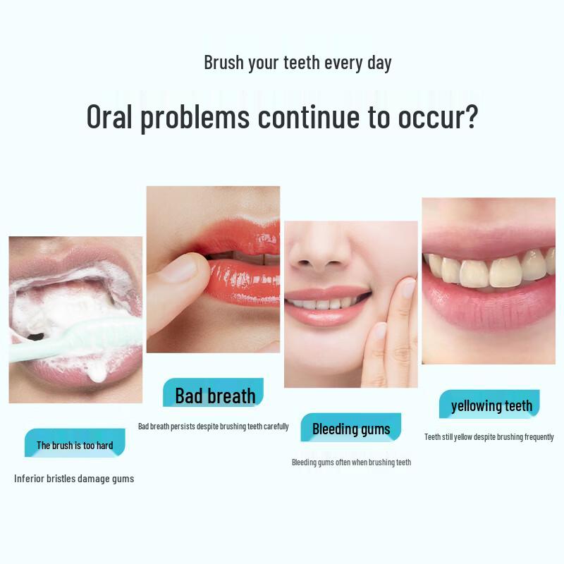 Dr. Ya Colorful Soft Bristle Toothbrush 5-Pack