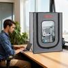 3D-Drucker-Gehäuse mit Belüftung, Staubdicht Wasserdicht Oxford-Gewebe Harz 3D-Drucker-Zelt, Konstanttemperatur Schutzhülle mit LED,