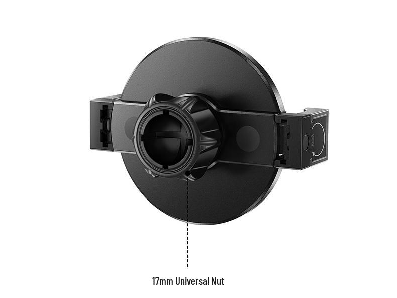 Magsafe Car Phone Holder with Magnetic Back Clip and Universal Ball Head