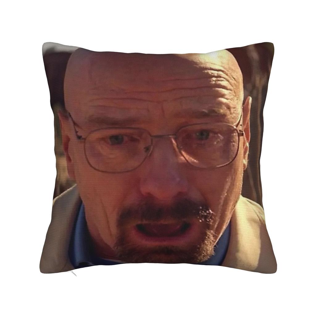 Breaking Bad Walter White Poster Square Pillowcases Polyester Seat Game Cushion Case Cool Decorative Throw Pillow Case 40*40