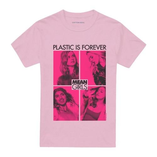 Mean Girls Unisex Adult Plastic Is Forever T-Shirt
