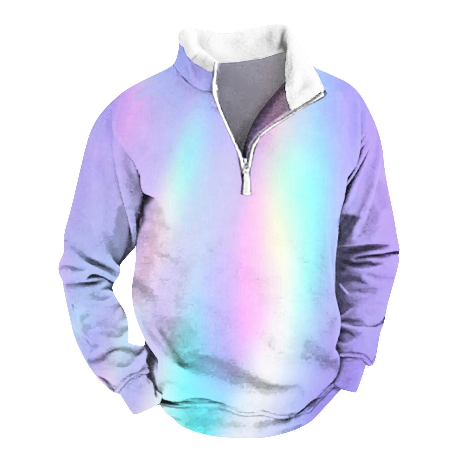 

Мужская футболка с длинным рукавом для вечеринки, рождественский флисовый воротник, топ с V-образным вырезом M