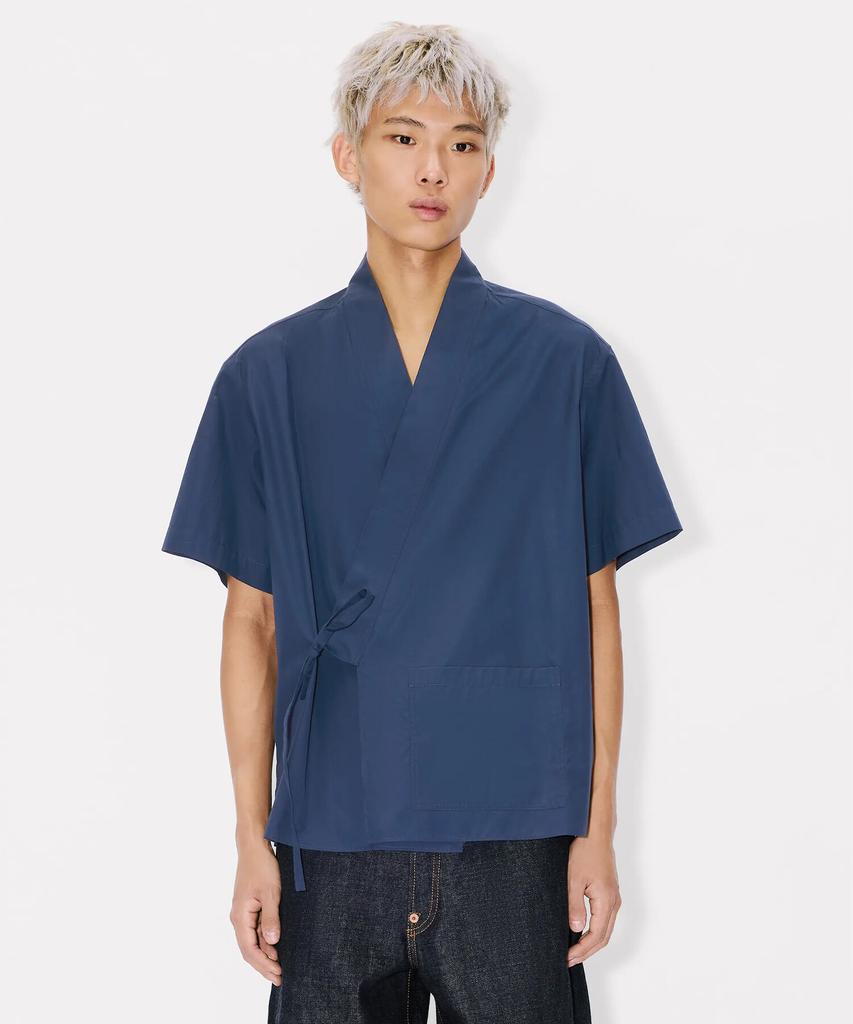 KENZO Men'S 26Ss Kimono Short Sleeve Shirt_K265Ami103Nyx