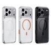 Luxury Magnetic Magsafe Phone Case For iPhone 17 Pro Max 17Air 17Pro 17 Transparent With Camera Button Wireless charging Cover