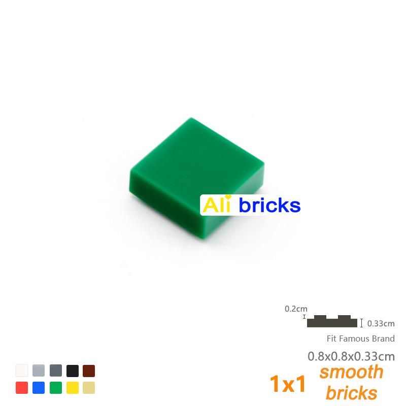 1500pcs DIY Building Blocks Figure Bricks Smooth 1x1 24Color Educational Creative Size Compatible With 3070 Toys for Children