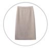 2025 Woolen High Waist A-Line Mid-Length Skirt for Women - Autumn/Winter Hip-Wrap Style